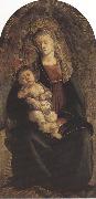 Sandro Botticelli Madonna of the Rose Garden or Madonna and Child with St john the Baptist (mk36) Germany oil painting artist